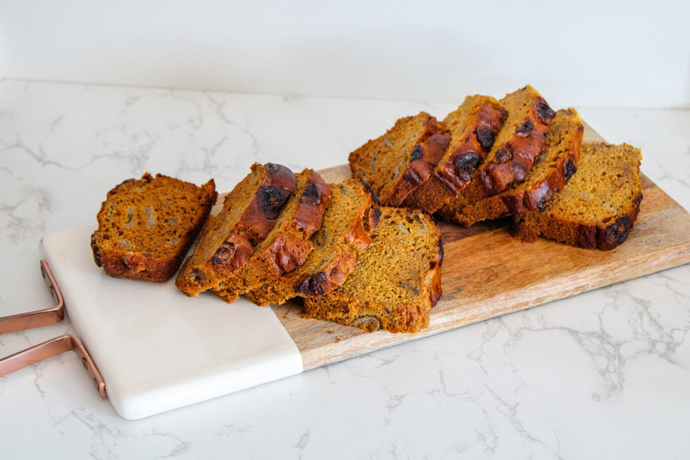 Falling for Pumpkin Banana Bread