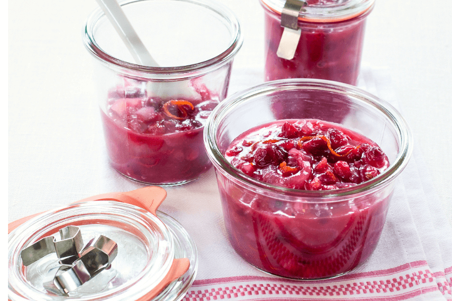 Sweet Harmony: Just Cranberry Pear Compote Delight