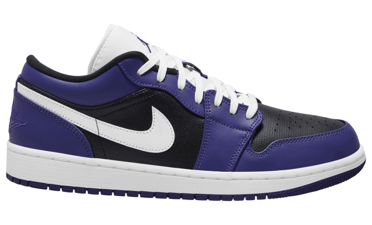 AIR JORDAN 1 LOW COURT PURPLE/WHITE-BLACK