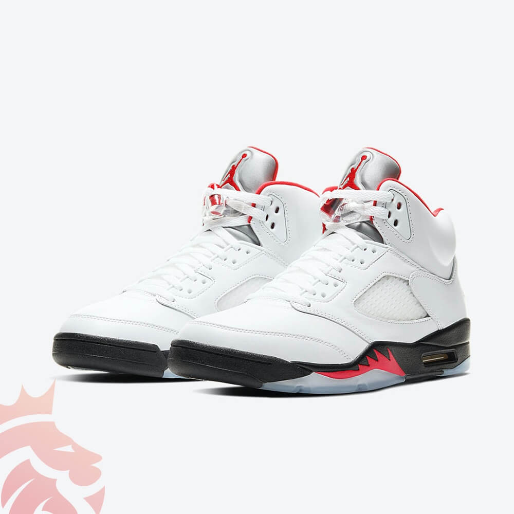 First Look: Air Jordan 5 Retro OG Fire Red with 3M Silver Tongue