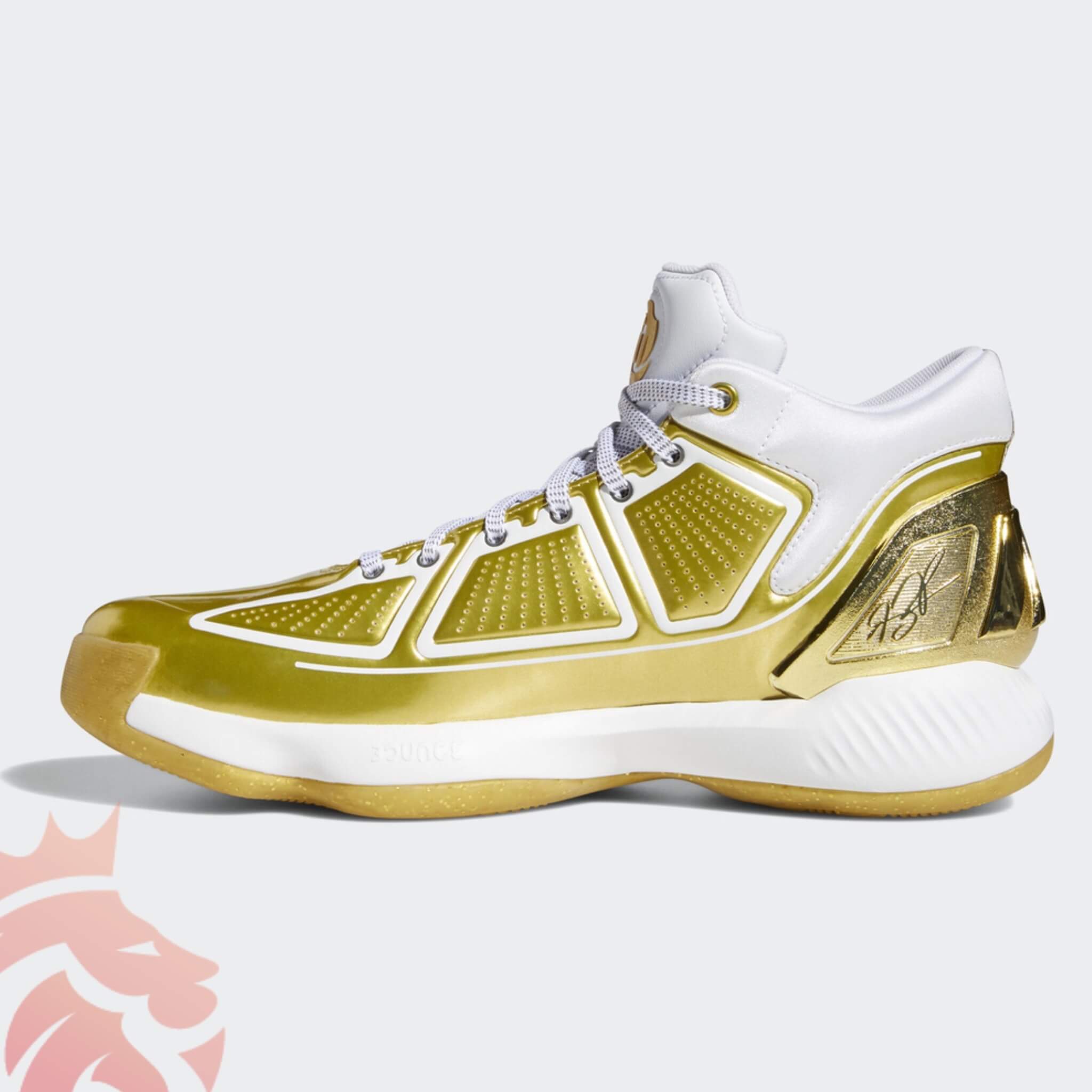 First Look: adidas Original D Rose 10 Chrome Gold Colorway