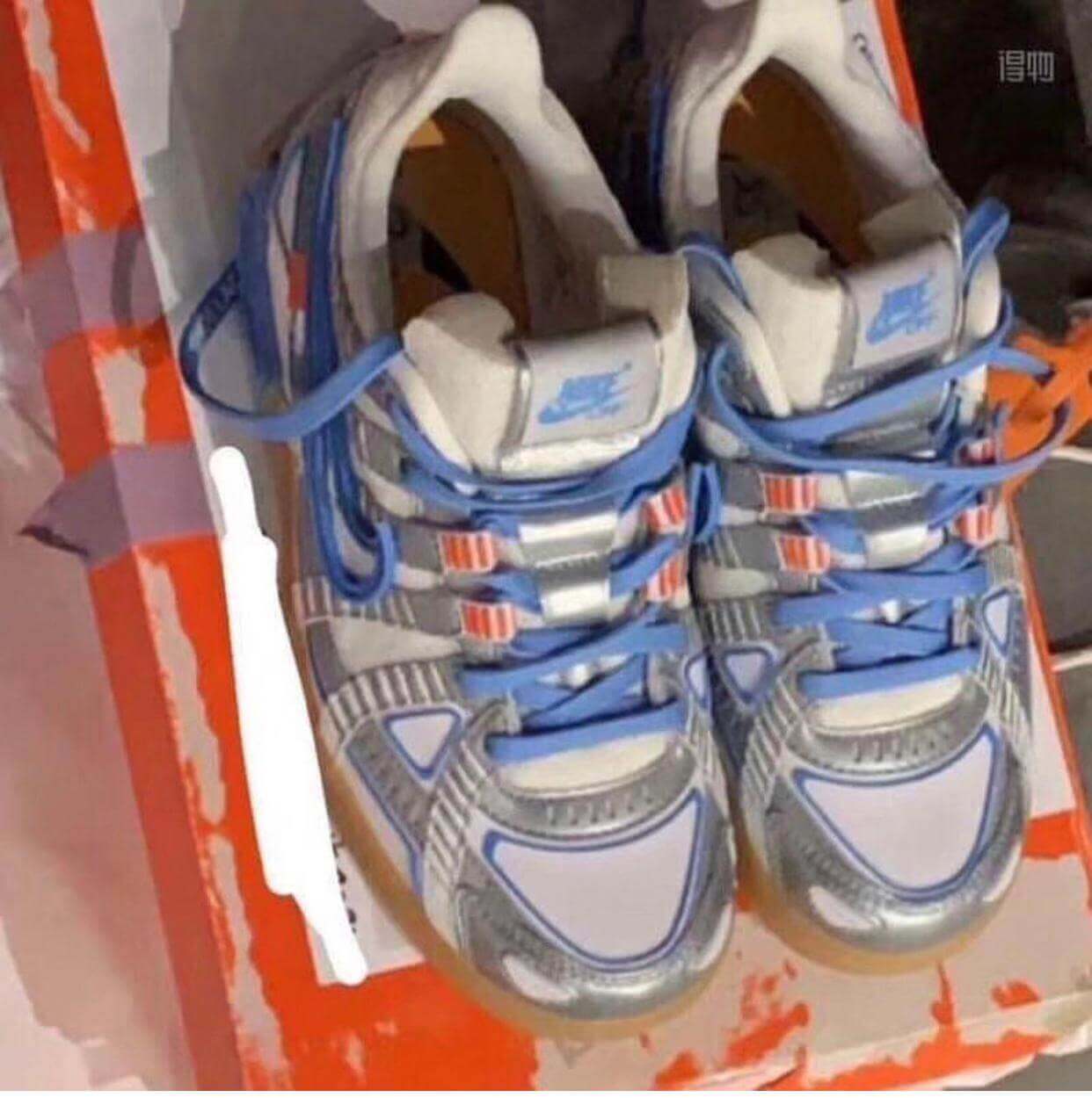 First Look: Nike Off-White Air Rubber Dunk University Blue