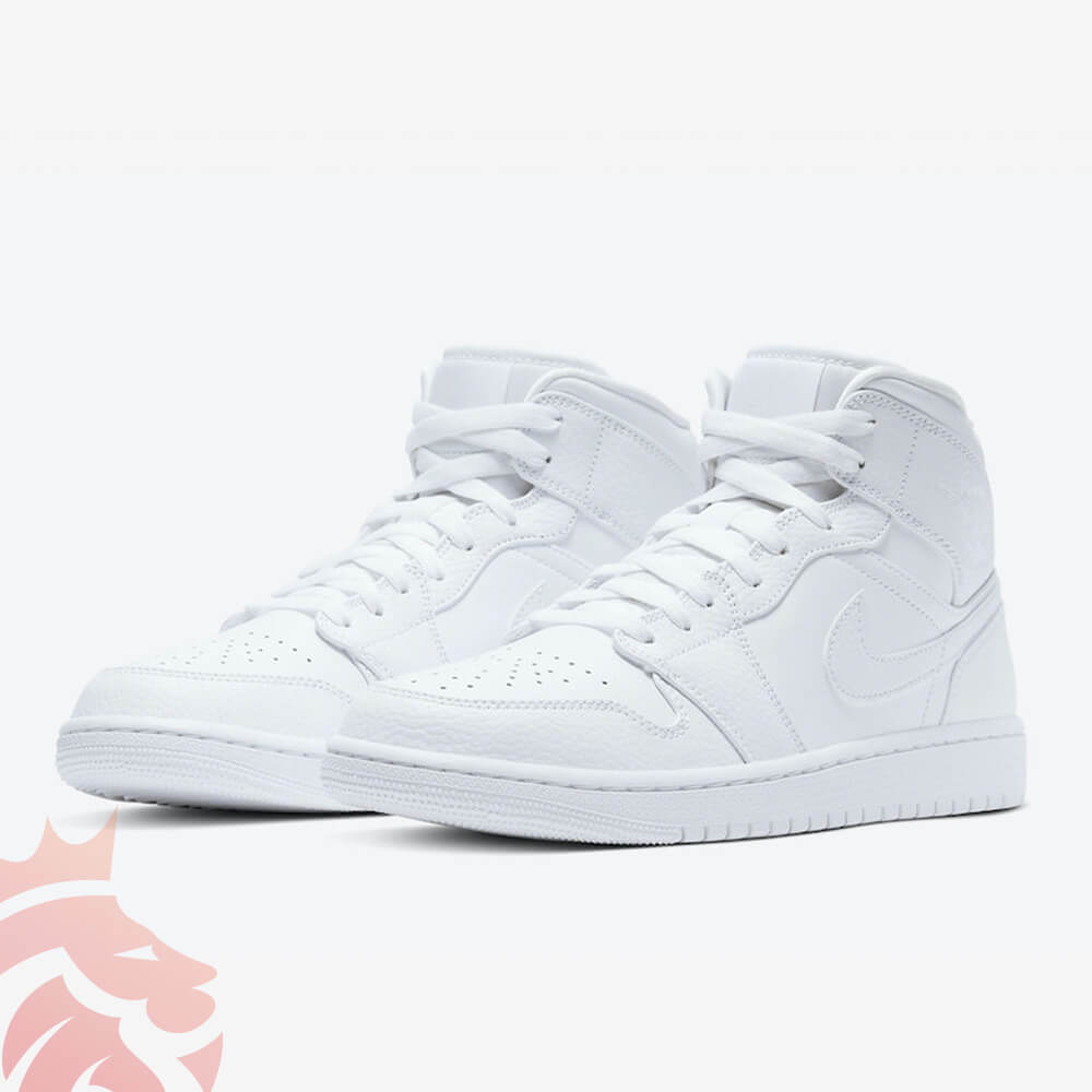 First Look: Air Jordan 1 Mid “Triple White”