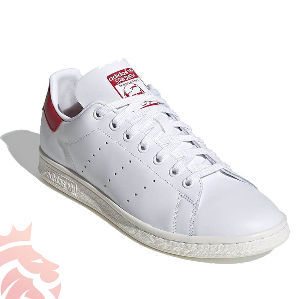 First Look adidas Stan Smith Scarlet Red Smile Coming Soon YankeeKicks Online