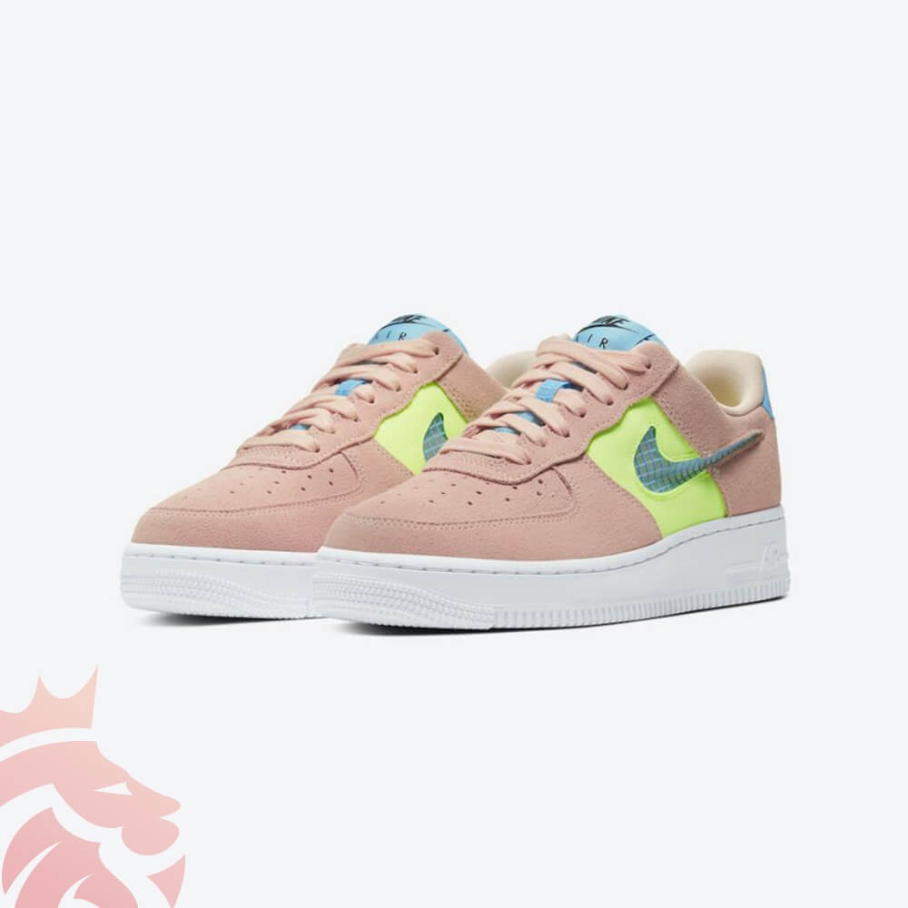 washed coral air force 1