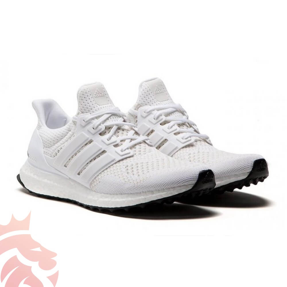 Adidas ultra boost shoes in triple white deals