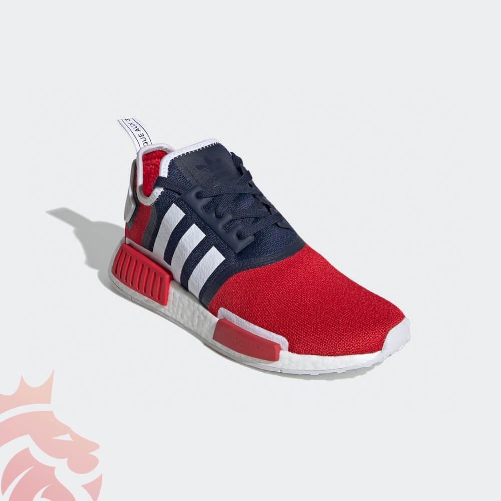 Sneak Peek adidas NMD R1 Navy Scarlet YankeeKicks YankeeKicks Online