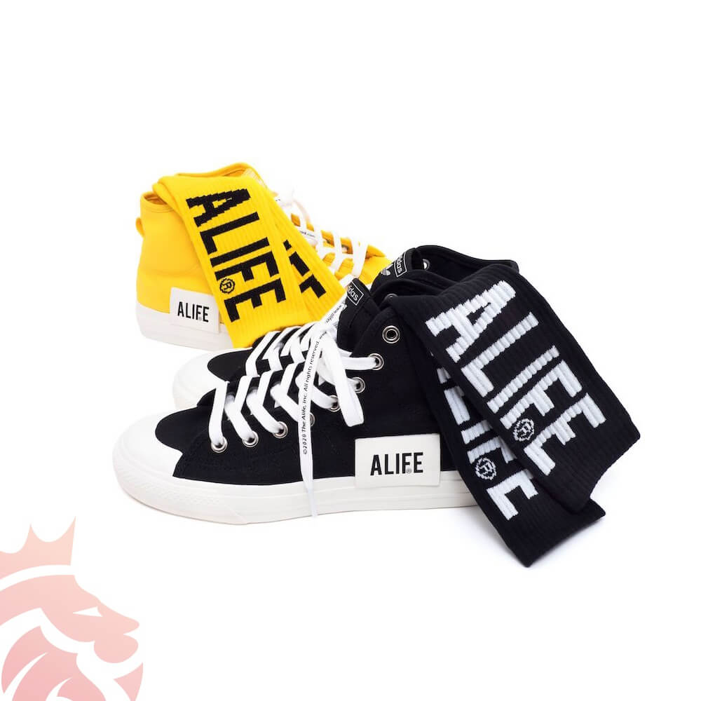 A Closer Look: Alife x adidas Nizza Hi Black and Yellow Global Release