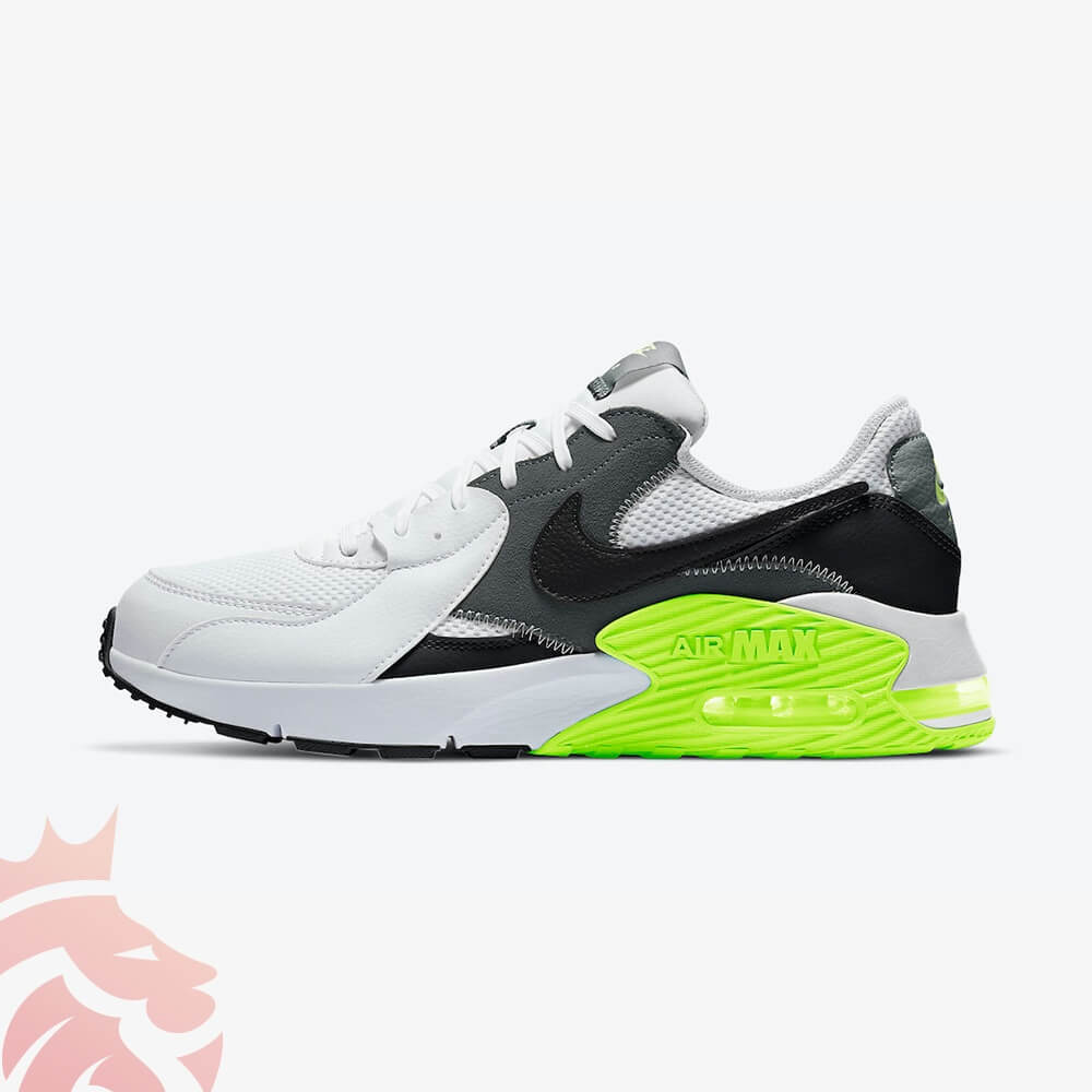 Amazon.com | Nike Men's AIR MAX EXCEE Running Shoe, Black White Dk Grey, 8  (US) | Road Running