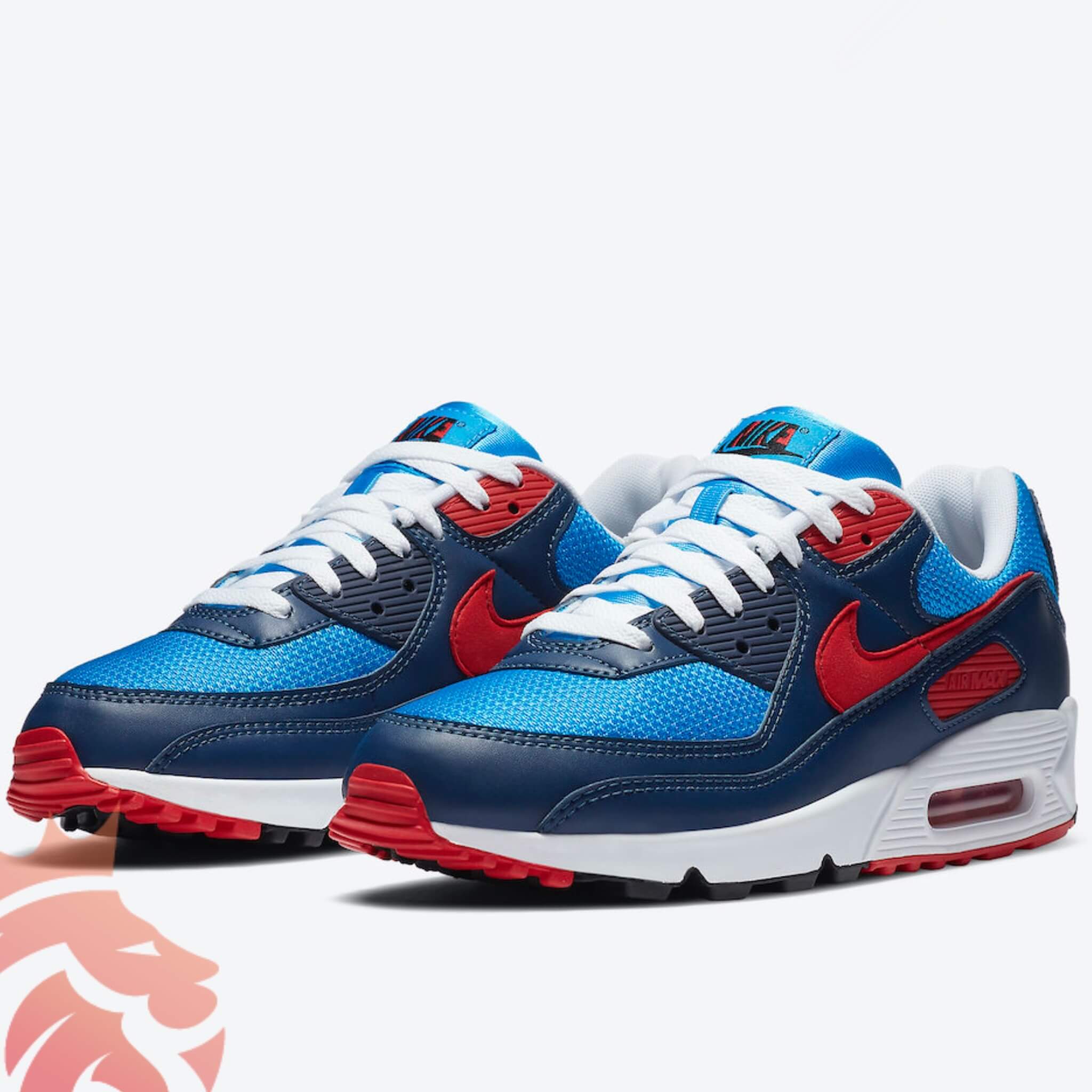 Nike Air Max 90 Photo Blue Colorway Yankeekicks YankeeKicks Online