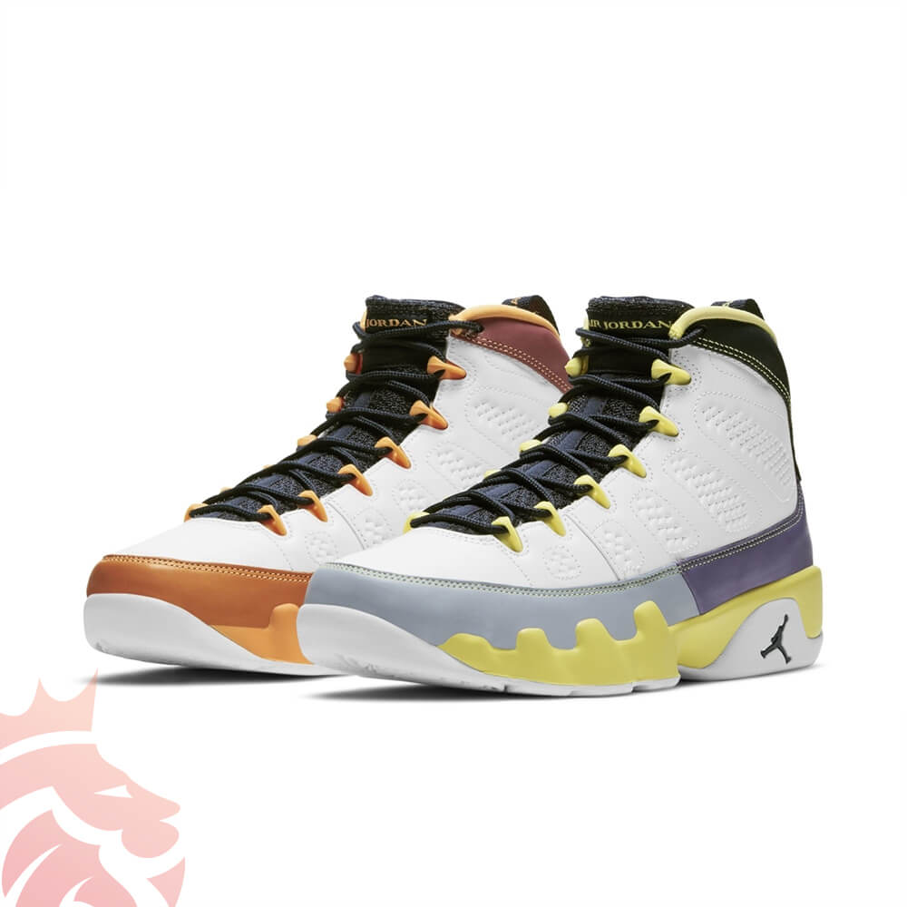 Air jordan 9 sale orange