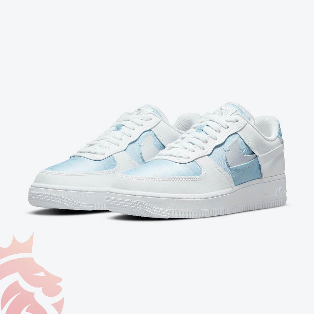 Nike Air Force 1 '07 'Glacier Blue' Sneaker | White | Women's Size 7.5