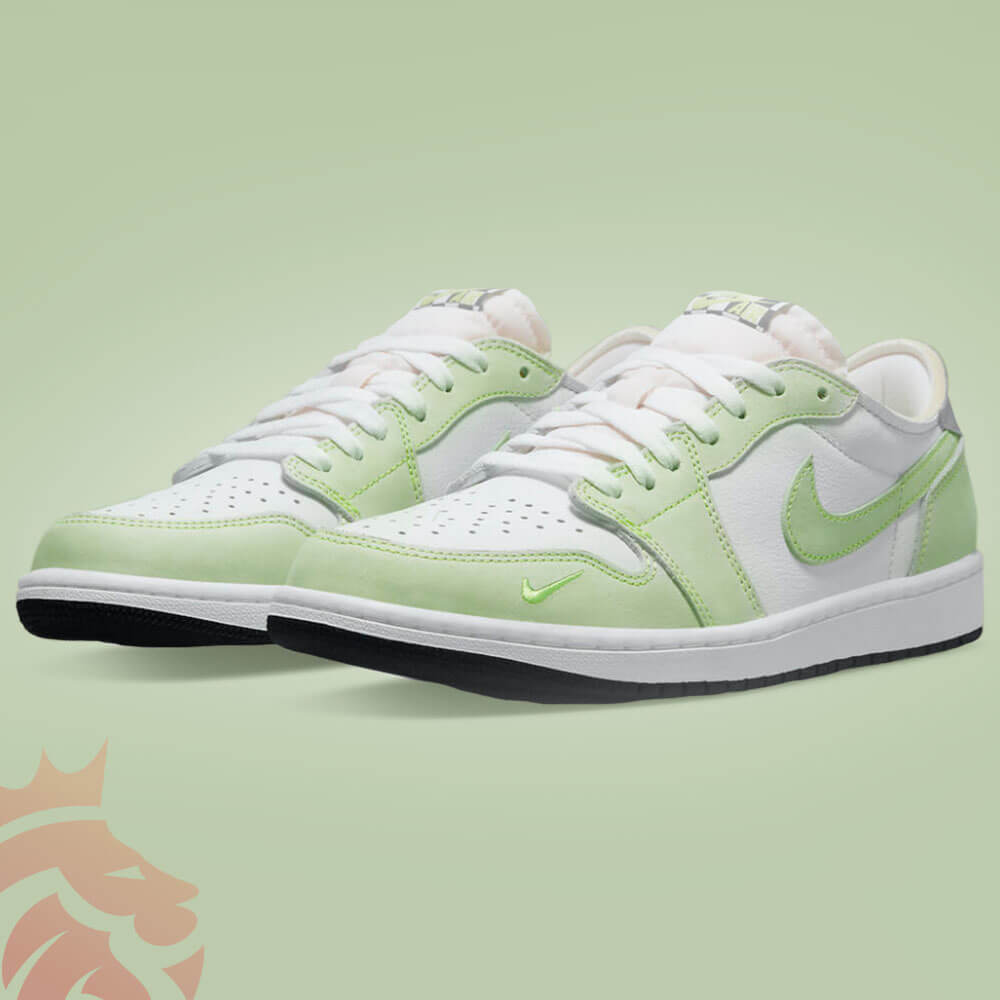 Air jordan 1 ghost green best sale