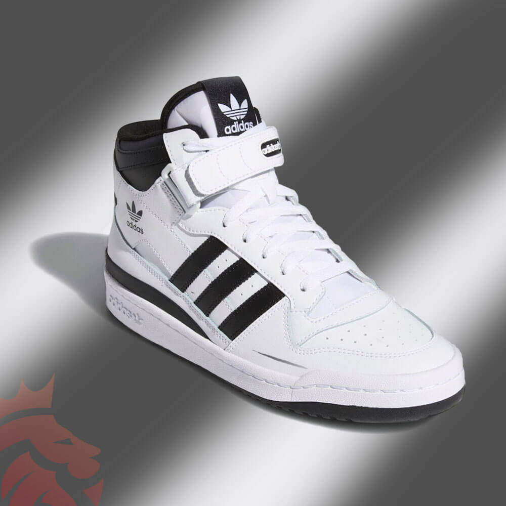 First Look: adidas Forum Mid “White/Black”