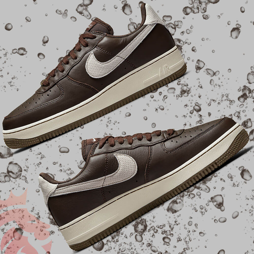 First Look: Nike Air Force 1 Craft “Dark Chocolate”