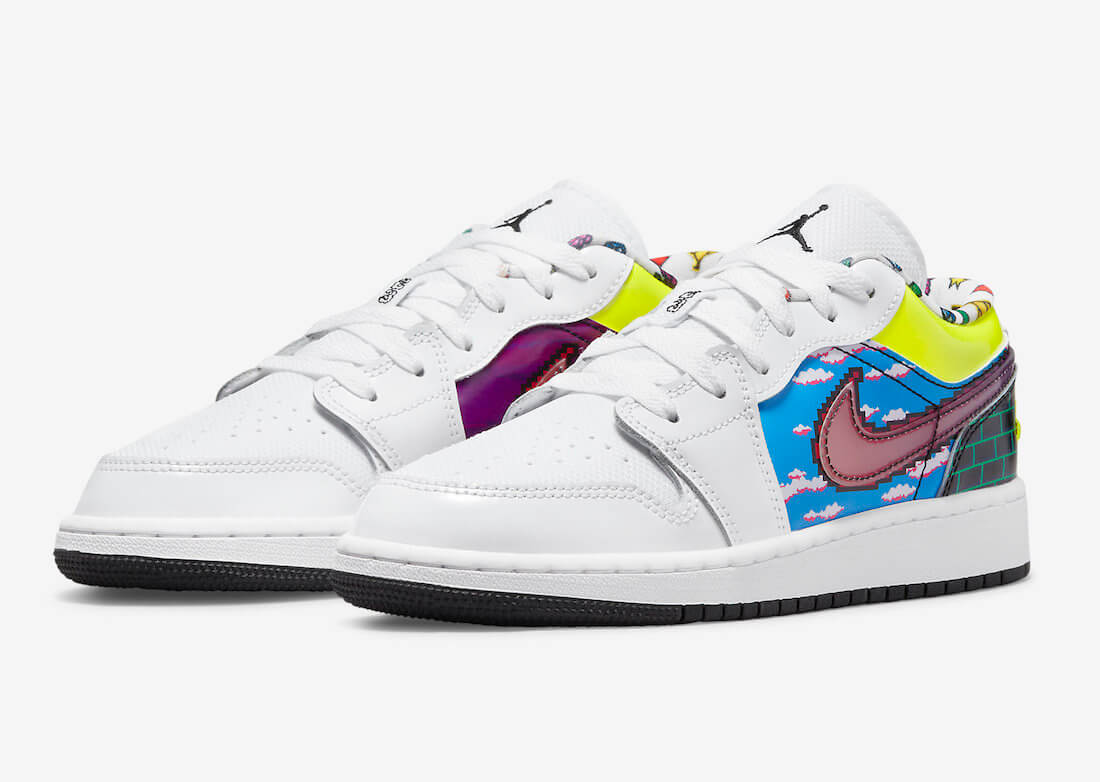 Air Jordan 1 Low GS “Video Game”