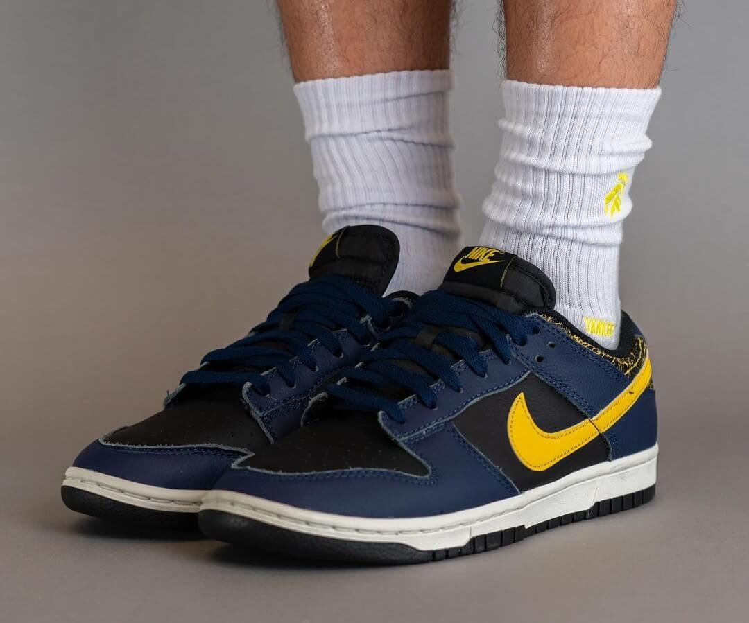 NIKE DUNK LOW VINTAGE MICHIGAN YankeeKicks Online