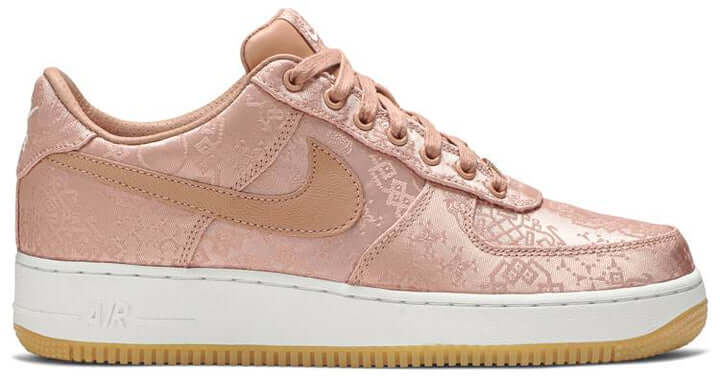 Nike Air Force 1 Low CLOT Rose Gold Silk