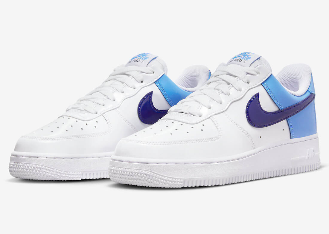 Air Force 1 Low: Nike Air Force 1 Low “Blue Patent” shoes: Where