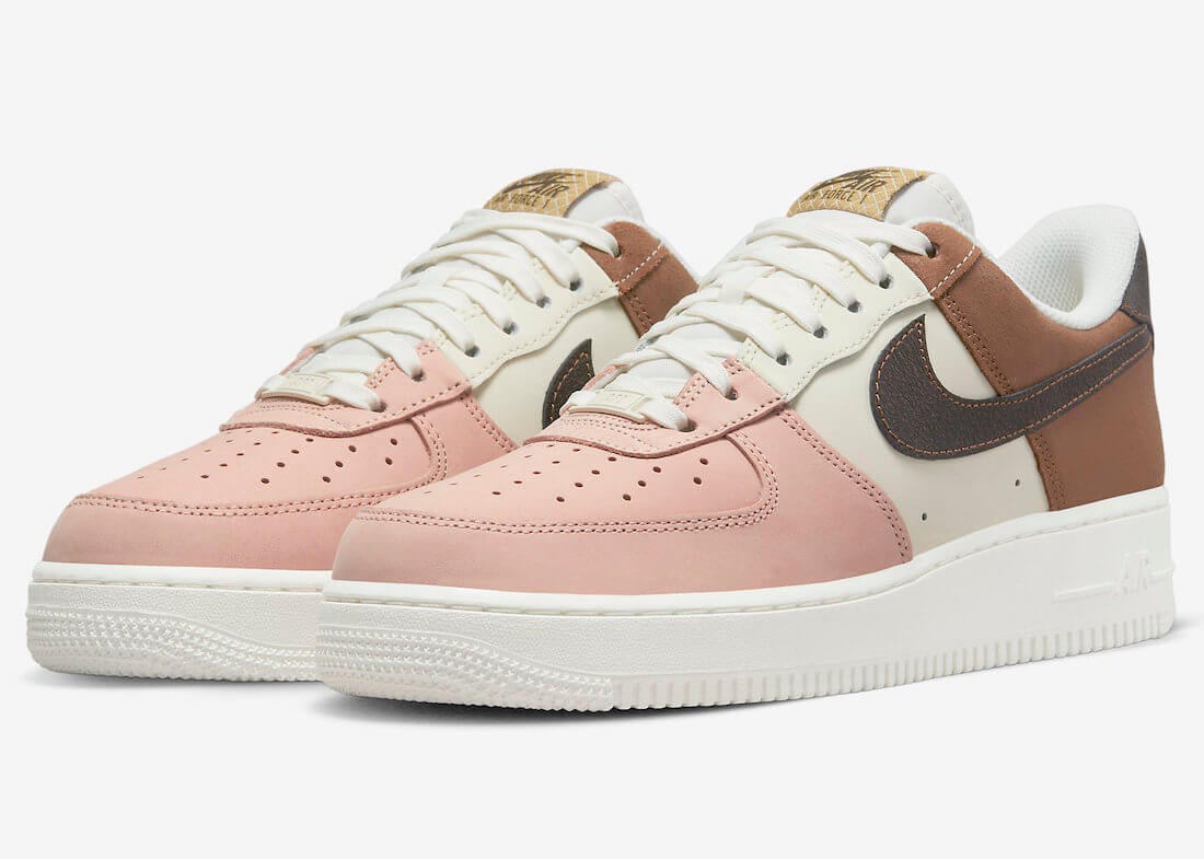 washed coral nike air force 1