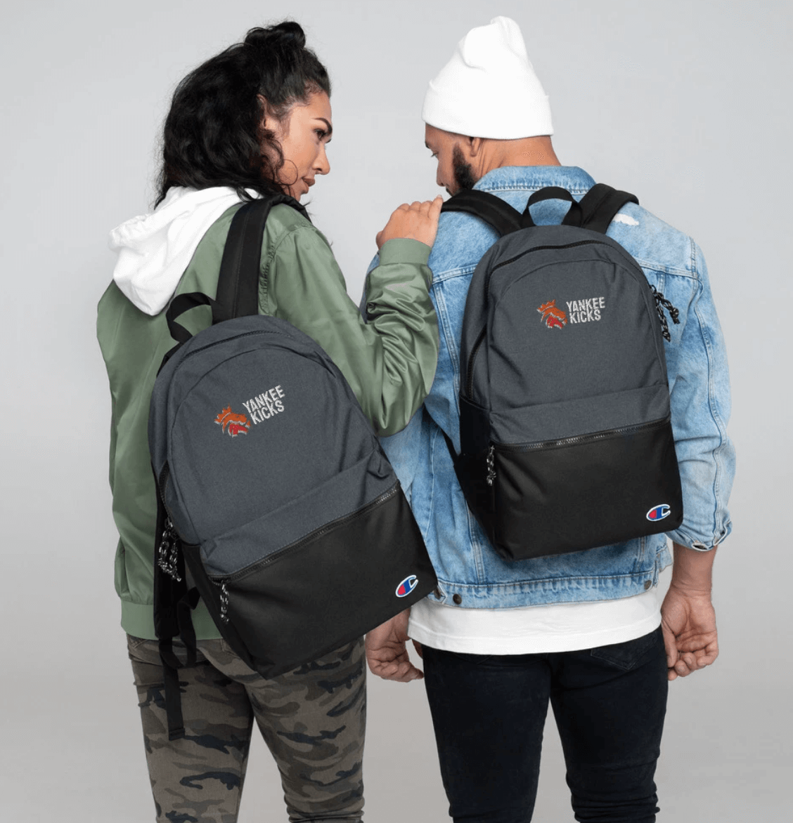 Yankeekicks X Champion Backpack