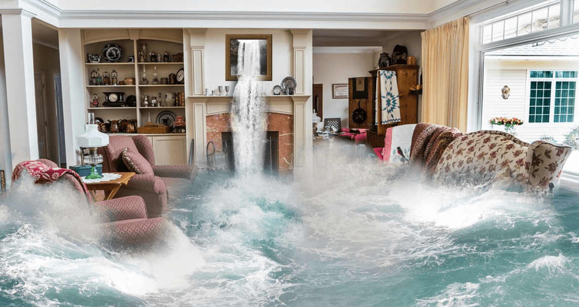 What to do when a house gets flooded?