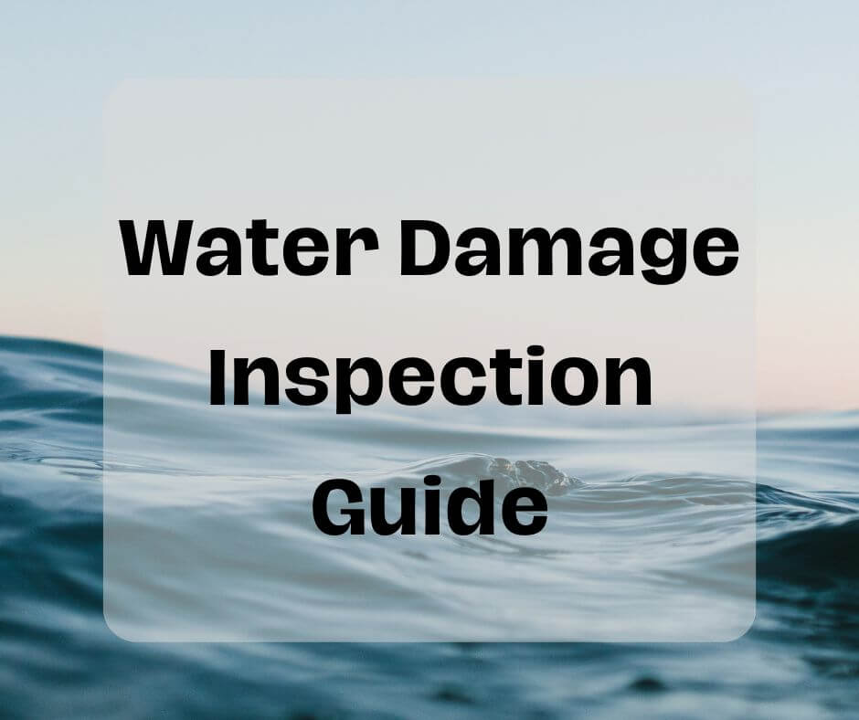 Water Damage Home Inspection Checklist for Buyers