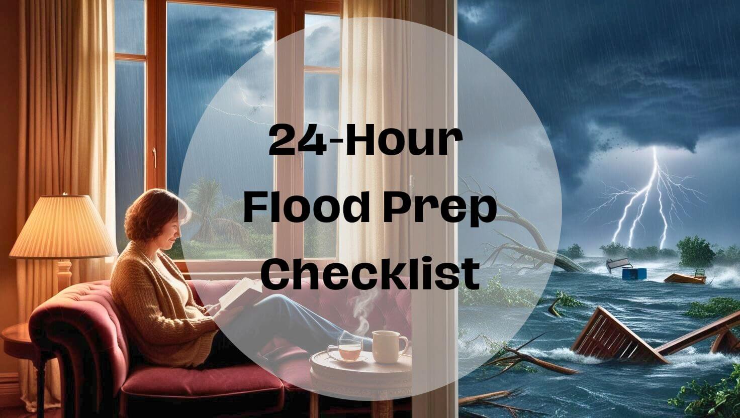 Flash Flooding Alert? Grab Your 24-Hour Flood Prep Checklist