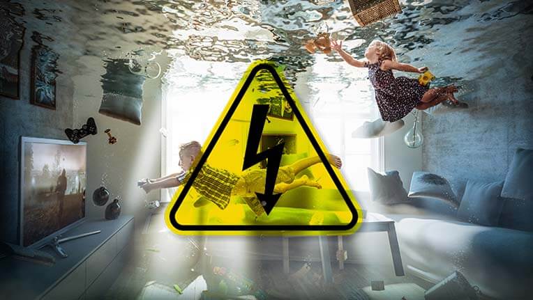 Floods and Electricity - stay safe during flooding!