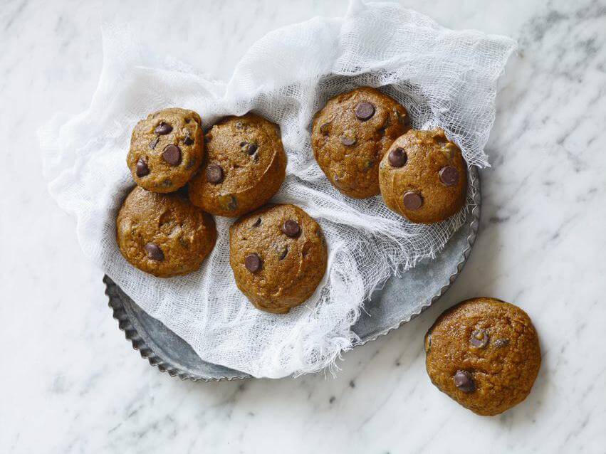 Pumpkin chocolate chip cookies