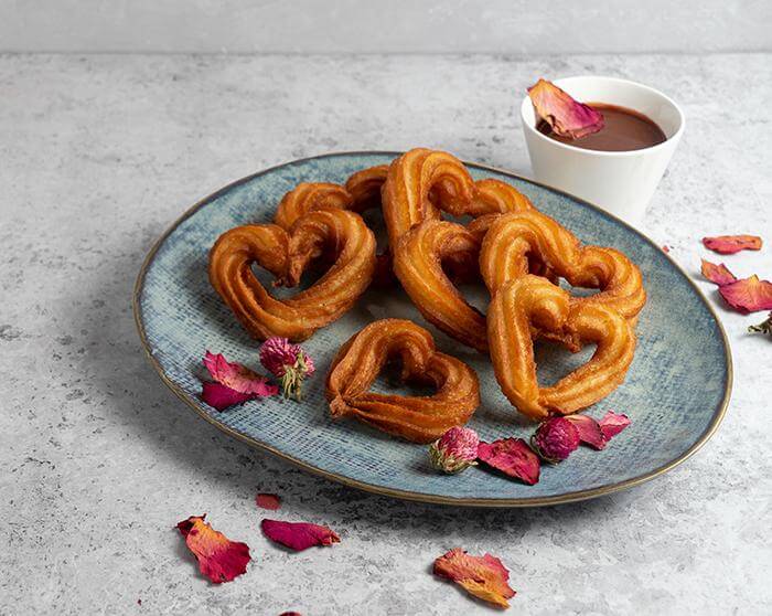 Churros & cocoa sauce