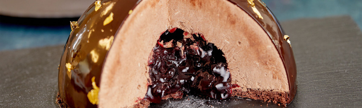 Three Layer Chocolate Cherry Cake | Bunsen Burner Bakery
