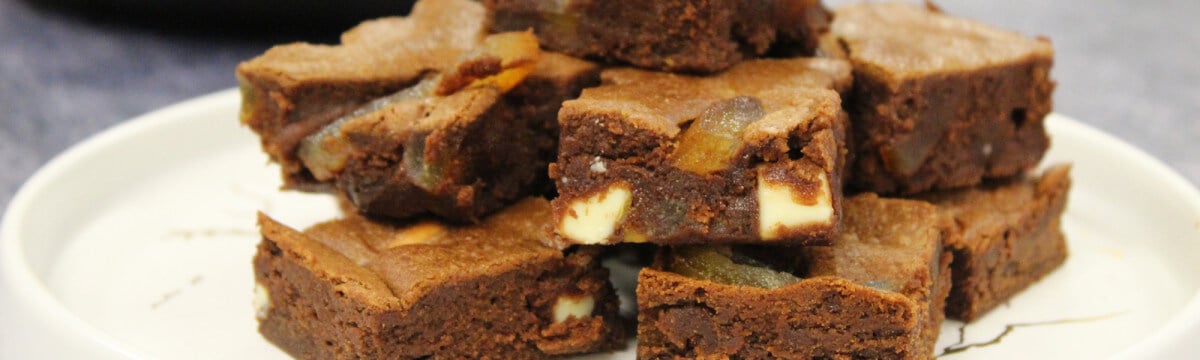 Chocolate orange brownies