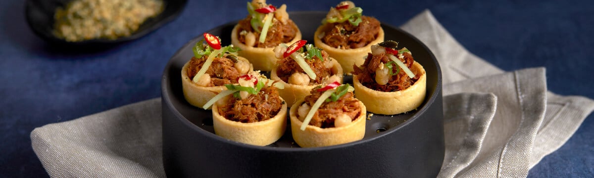 Hoisin duck bites