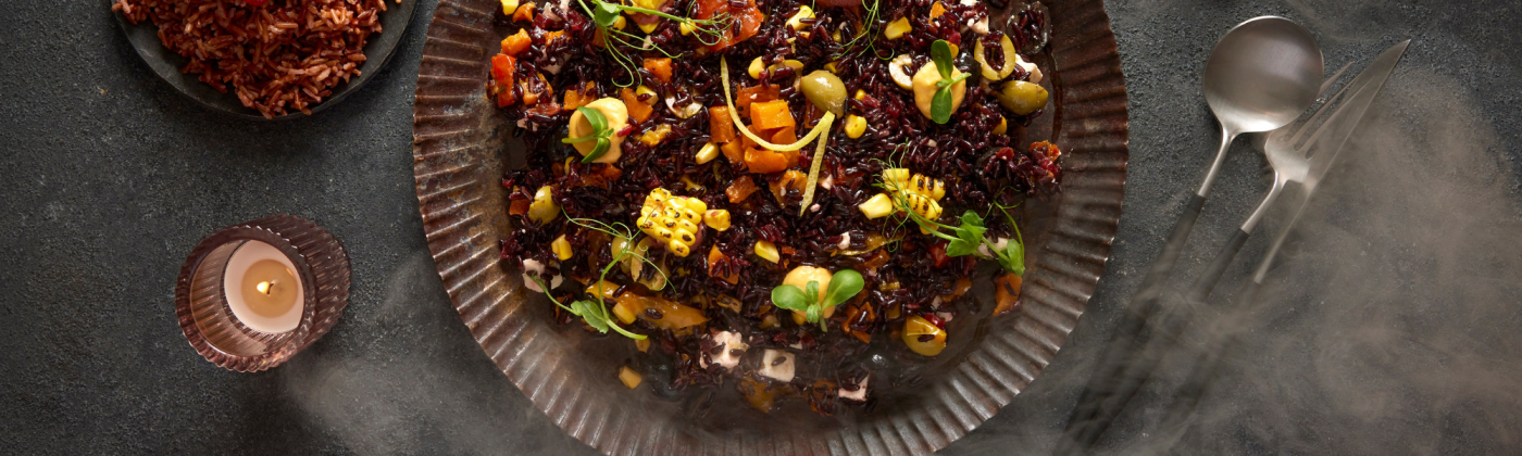 Gallo black rice salad