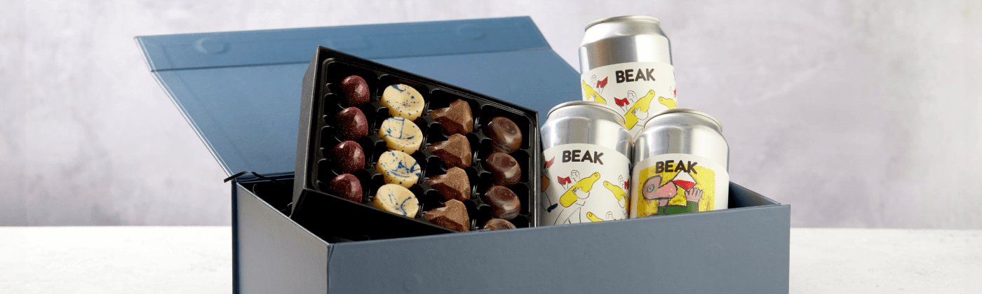 Beer chocolate box