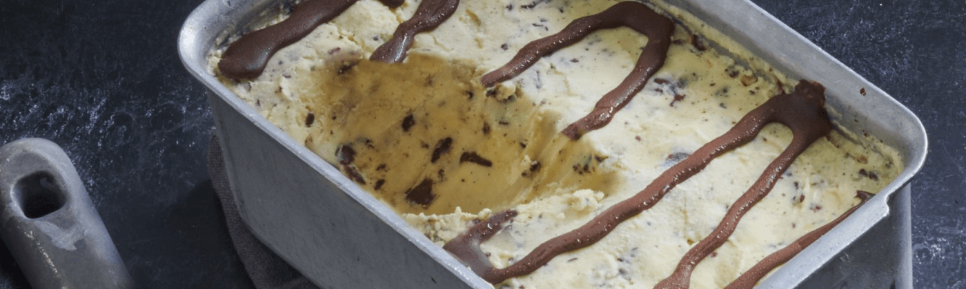 Stracciatella Olive Oil ice cream