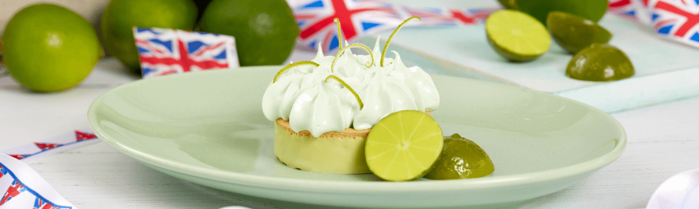 Lime meringue pie