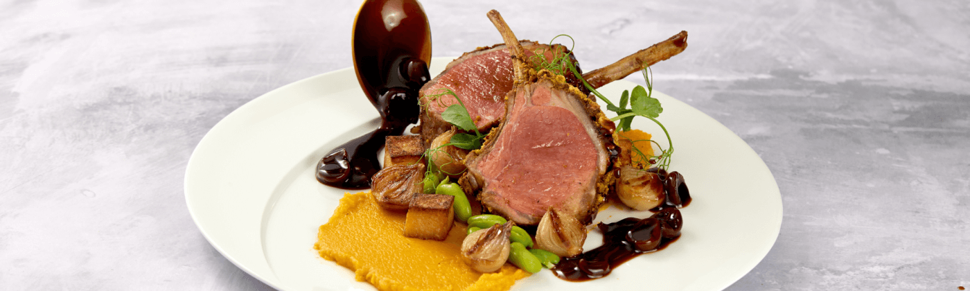 Royal rack of lamb