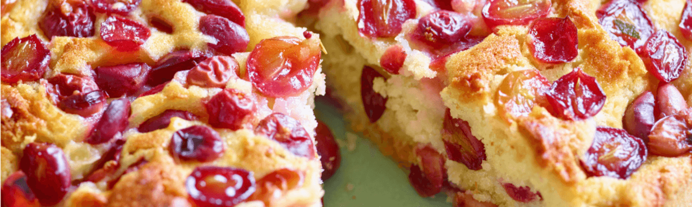 Tuscan grape harvest cake