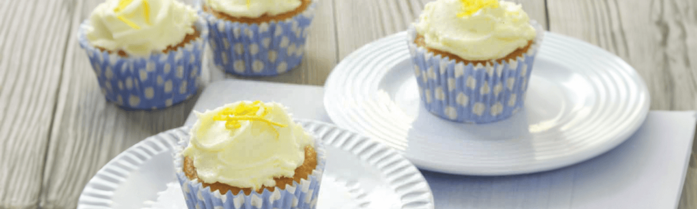 Orange and lemon cupcakes