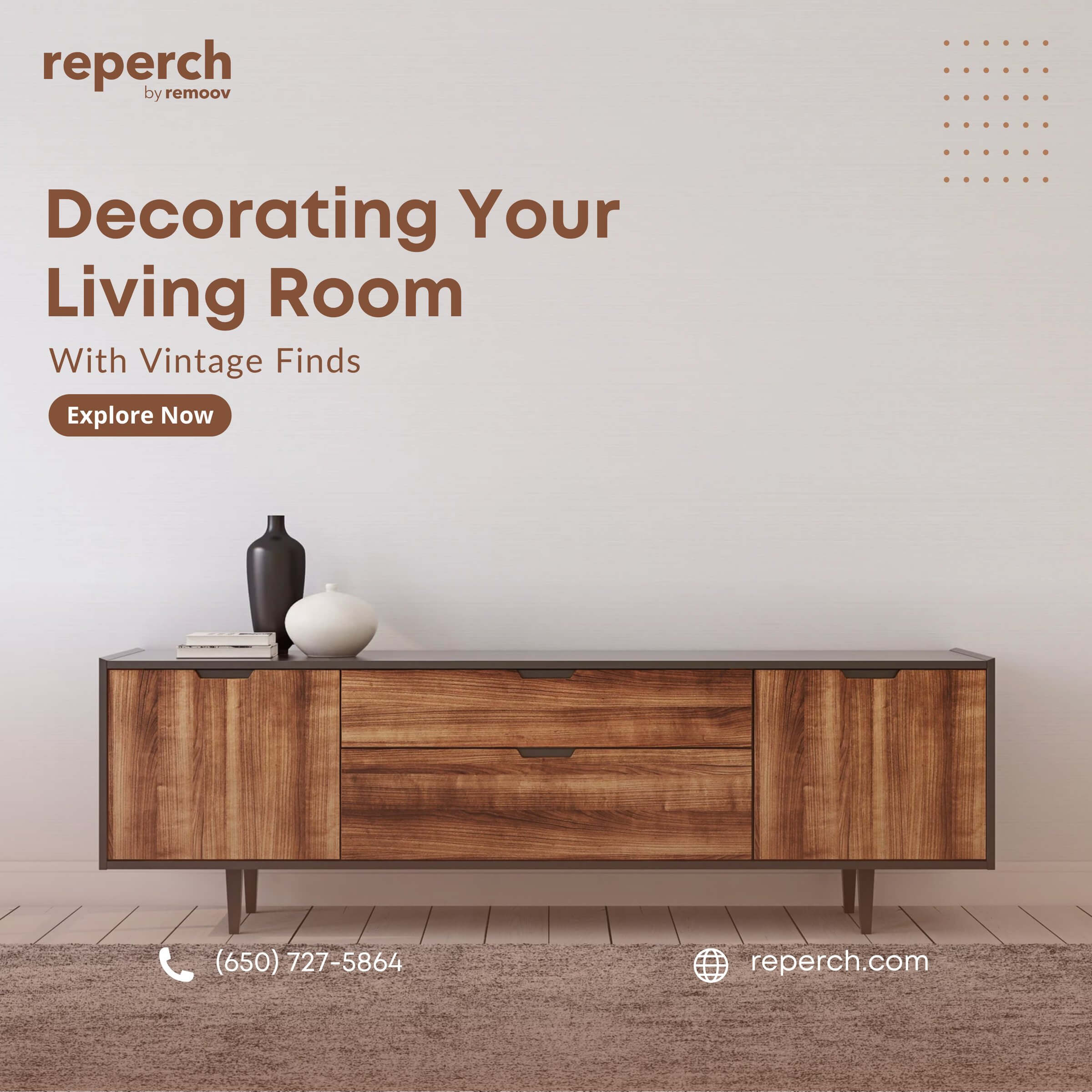 Decorating Your Living Room with Vintage Finds
