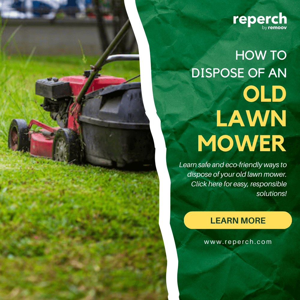 How to Dispose of an Old Lawn Mower Safely and Responsibly