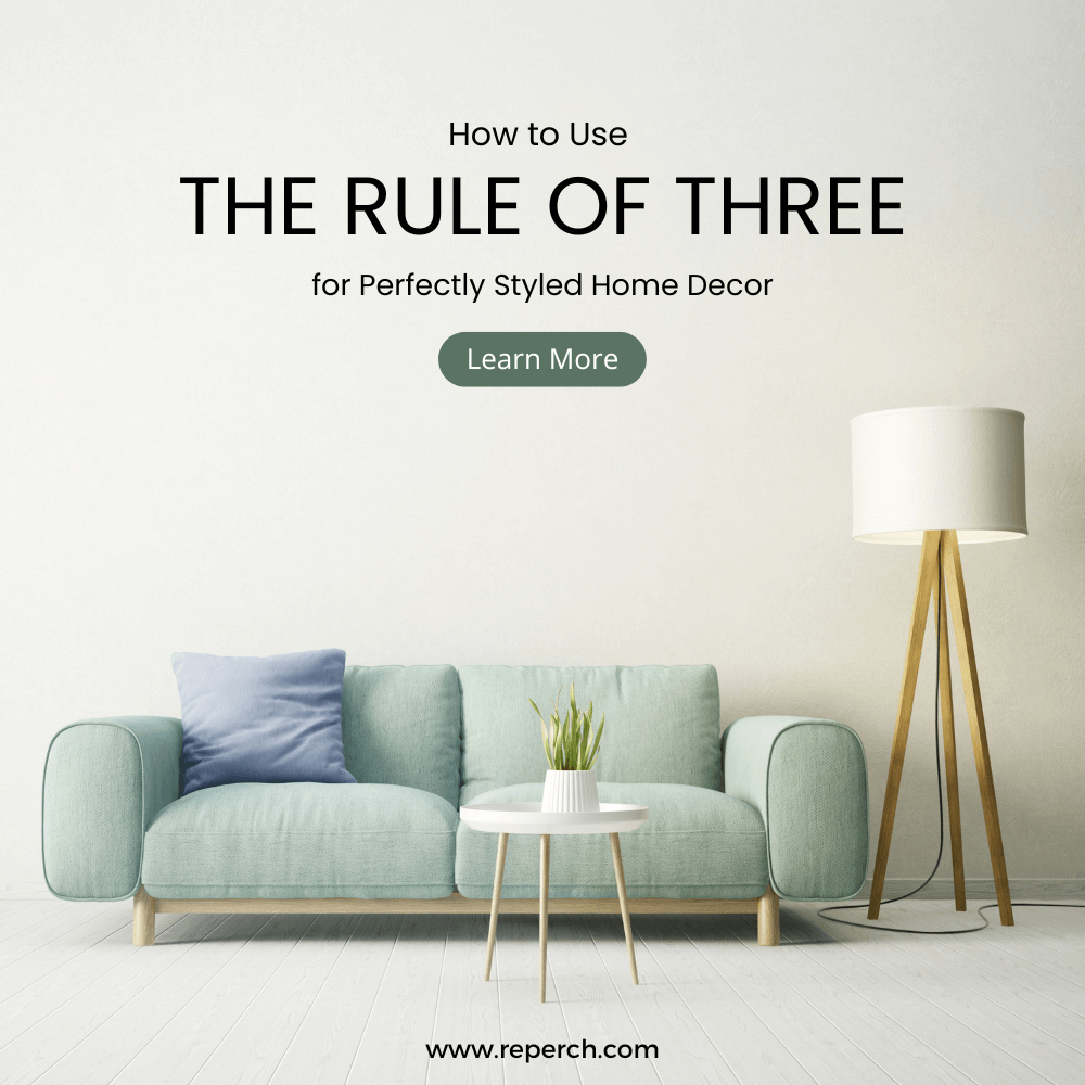 How to Use the Rule of Three for Perfectly Styled Home Decor