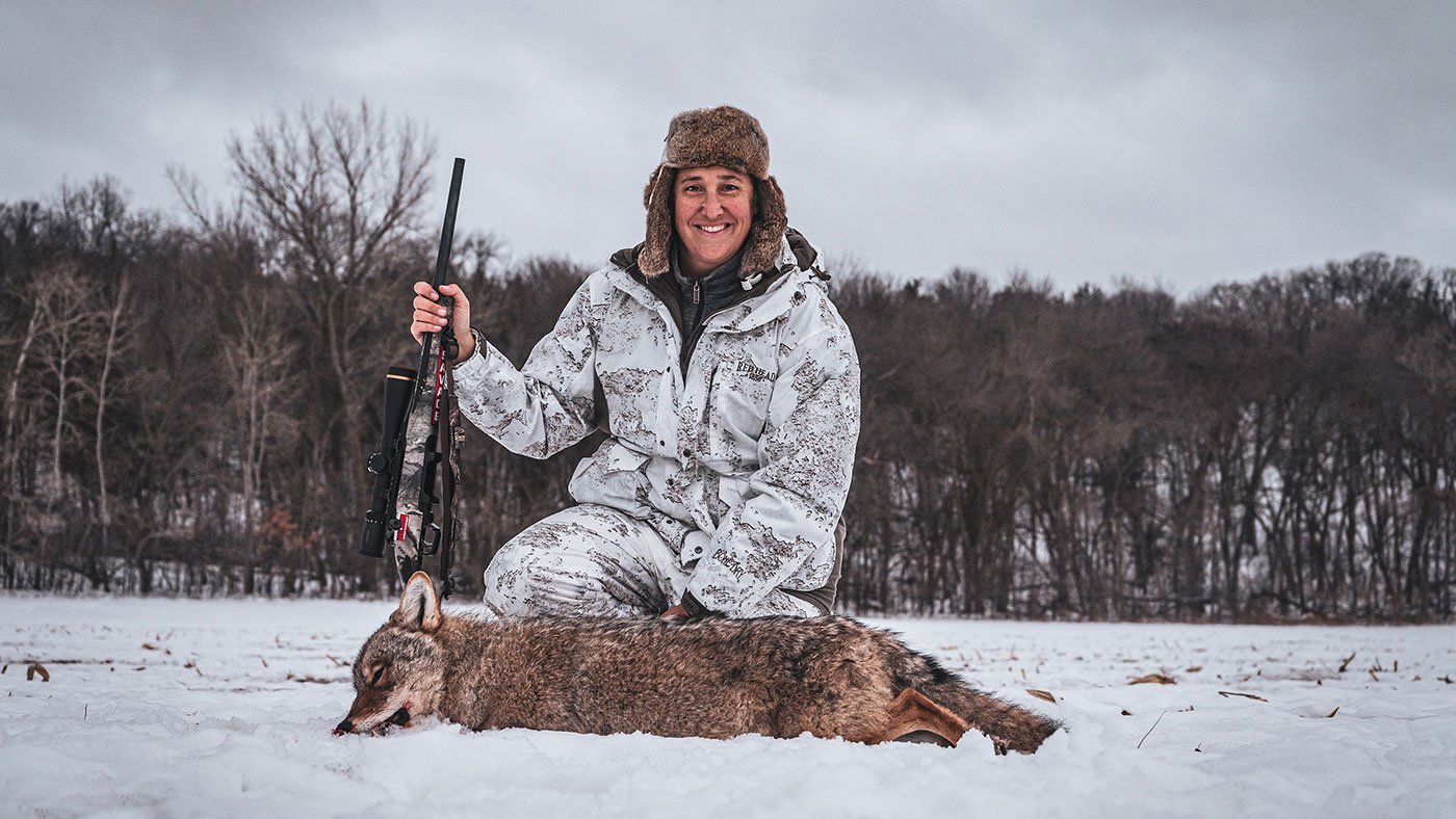 hunting coyotes in winter