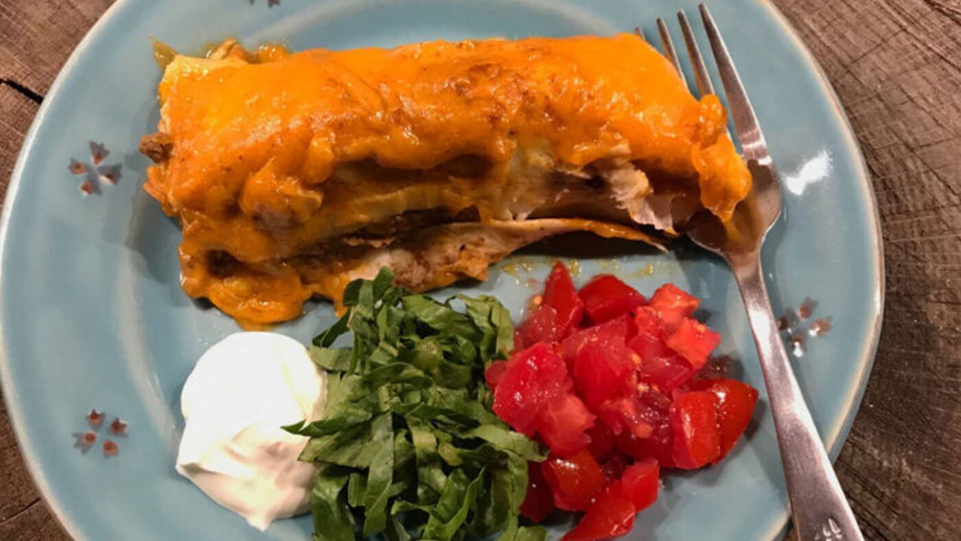 wild game burritos