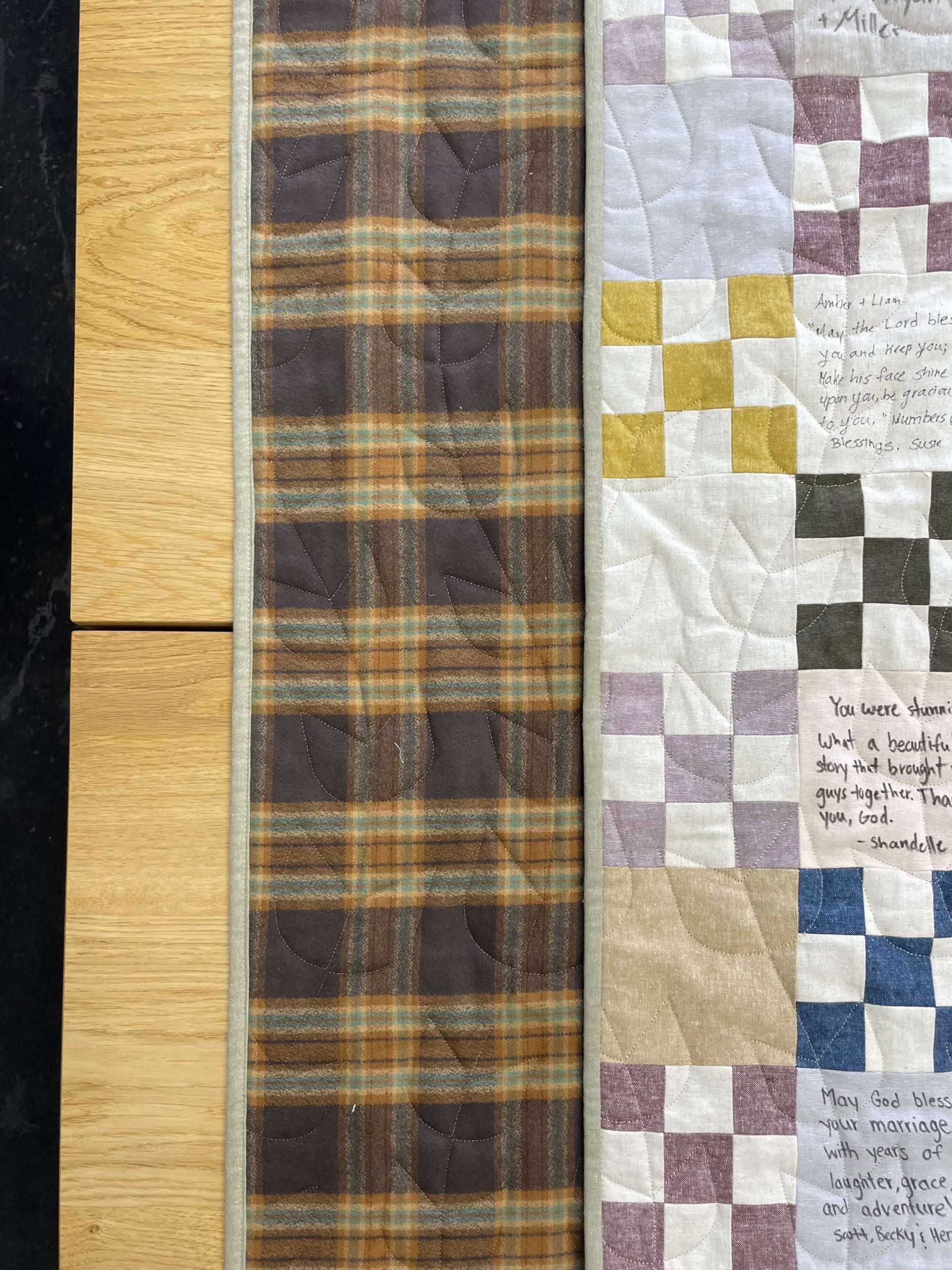 The Wedding Guest Book Quilt – Piece Fabric Co.