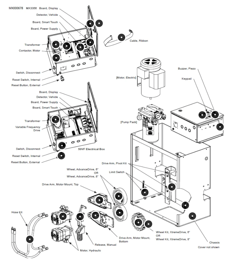 Introducing the Gate Operator clickable Parts Finder