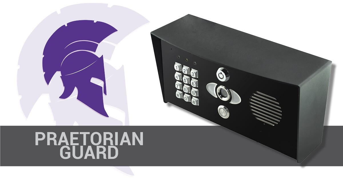 Introducing THE BRAND NEW  PRAETORIAN GUARD WIFI/4G WIRELESS INTERCOM