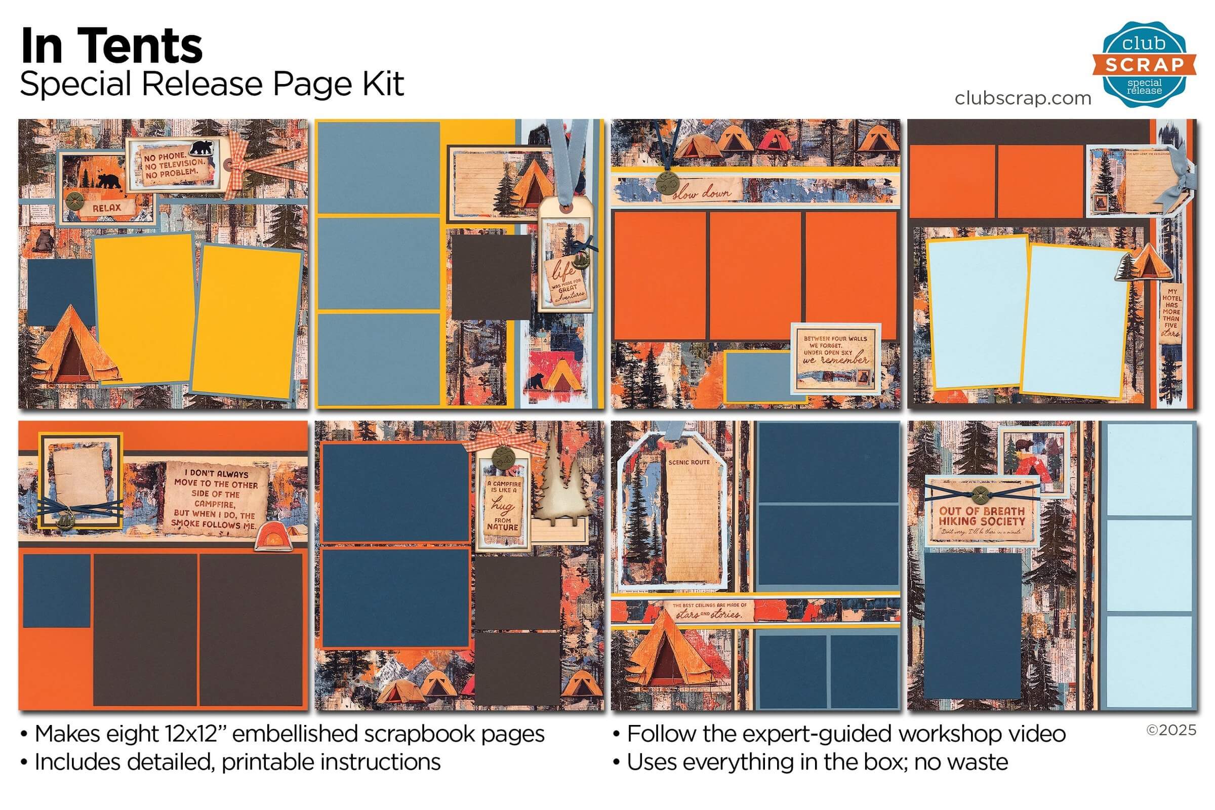 In Tents Special Release Page Kit